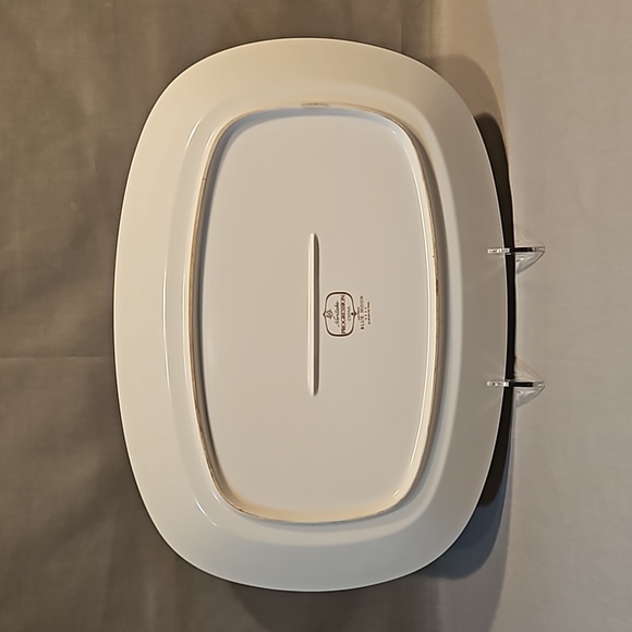 New Noritake Blue Moon 9022 15 3/8" Oval Serving Platter - Picture 4 of 10